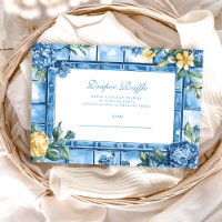 Watercolor Ciao, Baby Italian Baby  Diapper Raffle