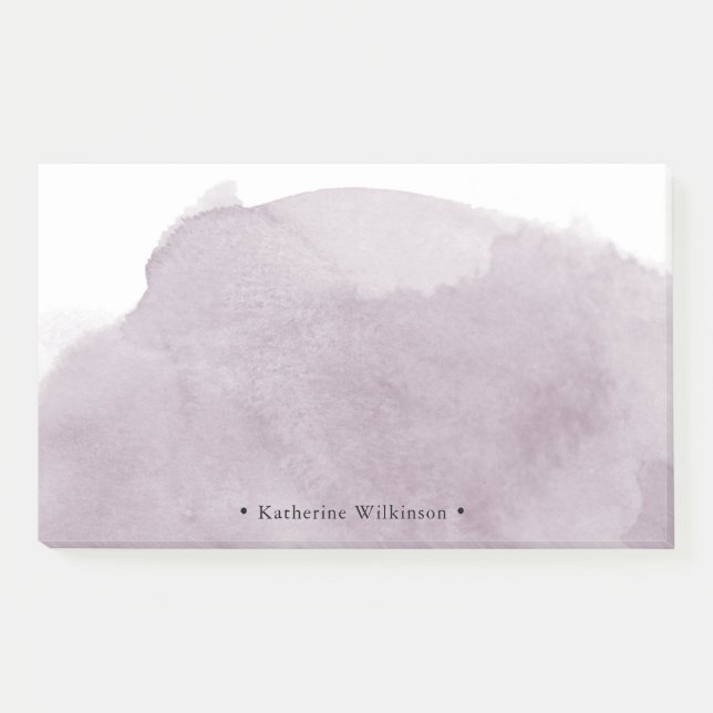 Watercolor Cloud Personalised Notes (Front)