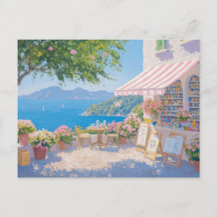 Watercolor Coastal Art Postcard 