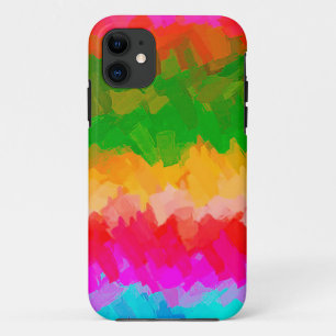 Watercolor Coloured Abstract Background #6 iPhone 11 Case