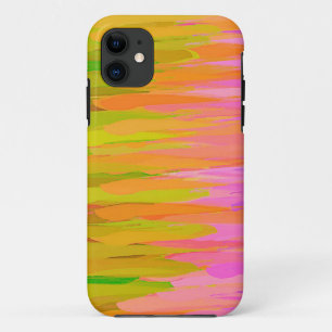 Watercolor Coloured Abstract Background iPhone 11 Case