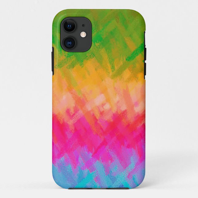 Watercolor Colourful Abstract Background #6 Case-Mate iPhone Case (Back)