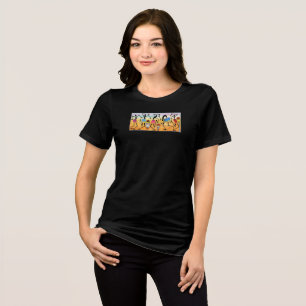 Watercolor, Colourful Awesome Dance Tri-Blend Shirt