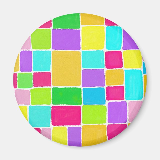 Watercolor Composition Magnet (Front)