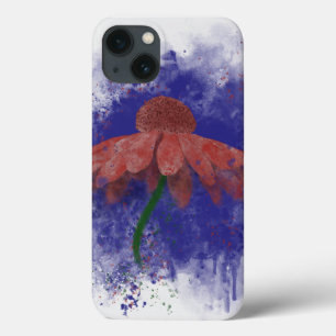 Watercolor Coneflower iPhone 13 Case
