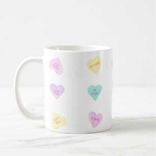 Watercolor Convo Heartz Love Around the World Mug