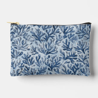 Watercolor Coral Accessory Pouch