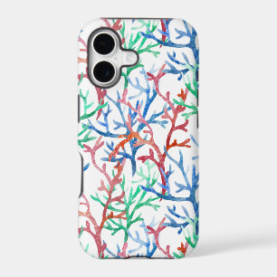 Watercolor Coral Pattern