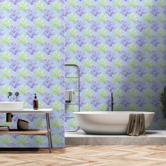 Watercolor corals wallpaper
