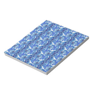 watercolor cornflowers glade notepad