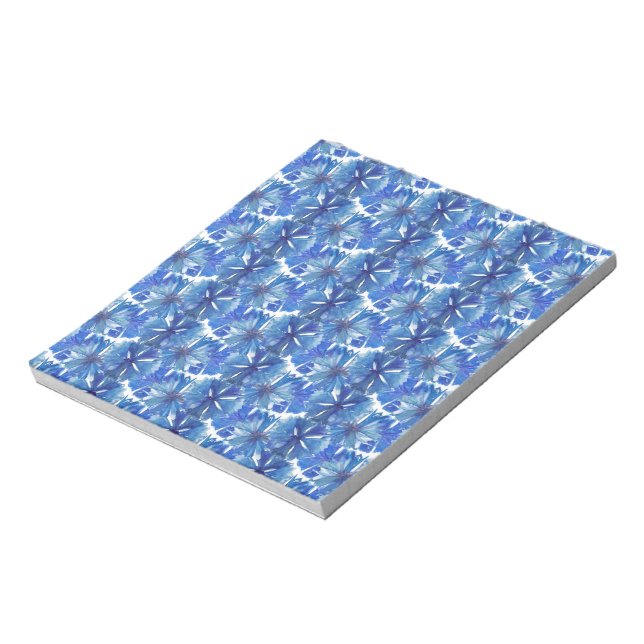watercolor cornflowers glade notepad (Rotated)