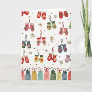 Watercolor Cosy Christmas Card