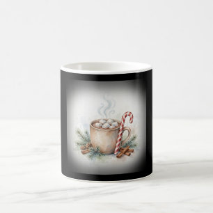 Watercolor Cozy Hot Cocoa Christmas Mug