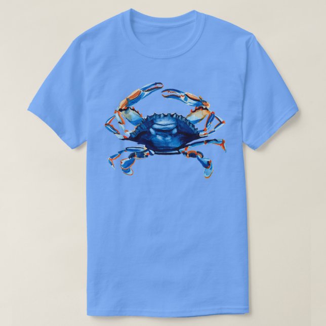 Watercolor Crab 2 T-Shirt (Design Front)