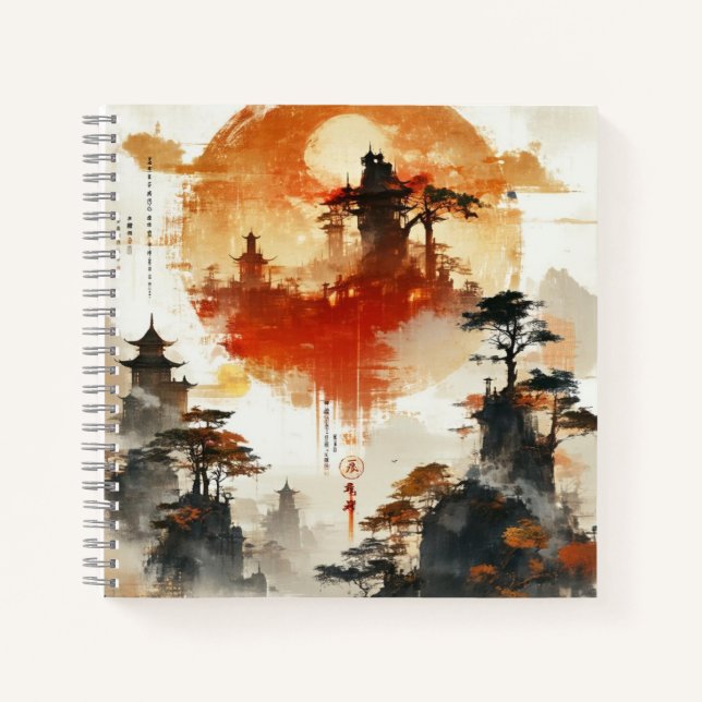 Watercolor Create Your Own Custom Design notebook (Front)