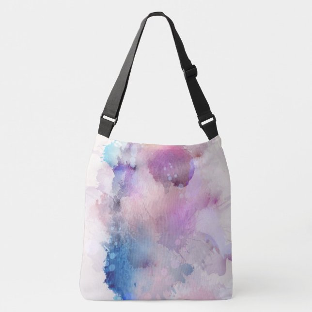 Watercolor Crossbody Bag (Front)