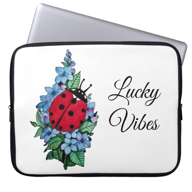 Watercolor cu laptop sleeve (Front)