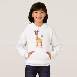 Watercolor Cute Baby Giraffe
