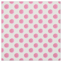 watercolor cute pink polkadots