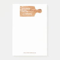 Watercolor Cutting Board Catering Chef Logo