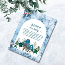 Watercolor deer boy Baby Shower books for baby
