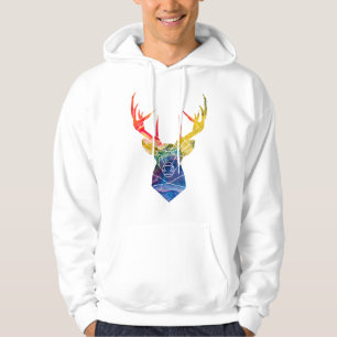 Watercolor deer     hoodie