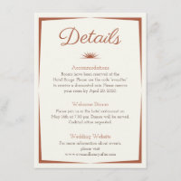 Watercolor Destination: Romantic Desert Details