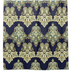 watercolor digital background pattern on textures  shower curtain