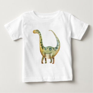 Watercolor Dinosaur – Cute Dino Shirt for Kid's