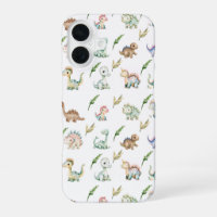Watercolor Dinosaur Discovery iphone Case