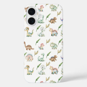 Watercolor Dinosaur Discovery iphone Case