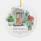 Watercolor Door | First Christmas New Home