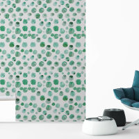 Watercolor Dots Green pattern