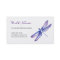 Watercolor Dragonfly Business Cards | Purple