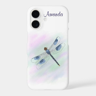 Watercolor Dragonfly iPhone X Case