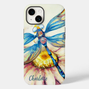 Watercolor Dragonfly, Personalize  Case-Mate iPhone 14 Case