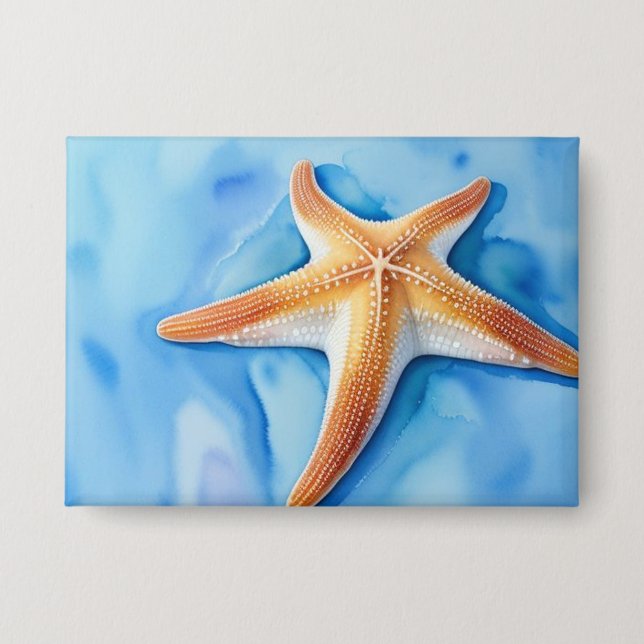 Watercolor Drawing of Starfish (Front)