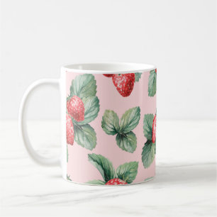 watercolor drawing on a summer theme ripe beautifu coffee mug