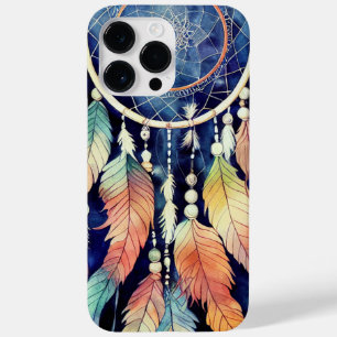 WATERCOLOR DREAMCATCHER AND FEATHERS Case-Mate iPhone 14 PRO MAX CASE