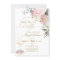 Watercolor Dusty Roses Hydrangea Brunch Bubbly 
