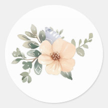 Watercolor Easter Flowers