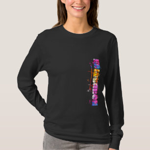 Watercolor Edinburgh  Edinburgh Lettering T-Shirt