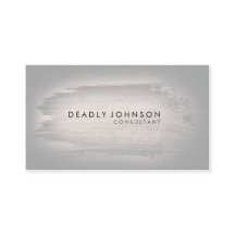 Watercolor Elegant Simple Splatter Black Grey