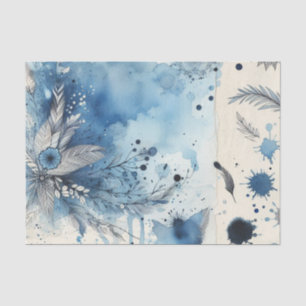 Watercolor Ephemera tissue paper