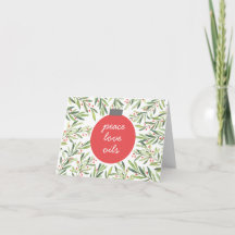 Watercolor Essential Oils Business Holiday
