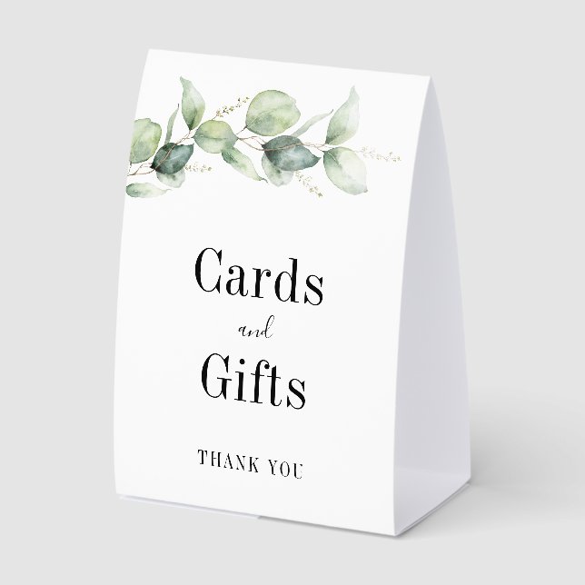 Watercolor Eucalyptus 15th Birthday Mis Quince (Front)