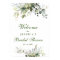 Watercolor Eucalyptus Bridal Shower Welcome Sign