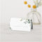 Watercolor Eucalyptus Greenery Folded Place Card
