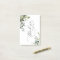 Watercolor Eucalyptus Greenery Wedding 