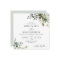 Watercolor Eucalyptus Greenery Wedding Square